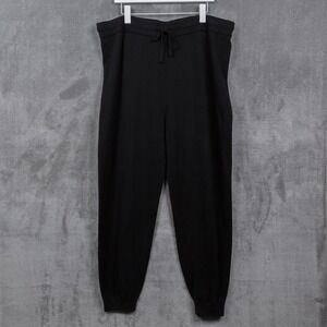 LAHGO Lounge Pajama Knit‎ Pants Organic Cotton Silk Blend Black Mens Sz XXL